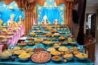 23rd Patotsav Day 3- Annakut - ISSO Swaminarayan Temple, Los Angeles, www.issola.com